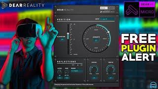 FREE PLUGIN ALERT - Dear Reality dearVR MICRO 3D Panner