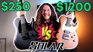 SOLAR Guitars Showdown: S by Solar VS Type 1