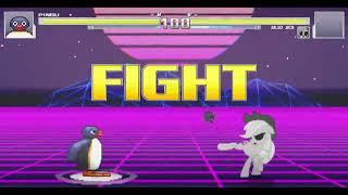 Mugen Battle Pingu (Me) VS Zalgo Jack