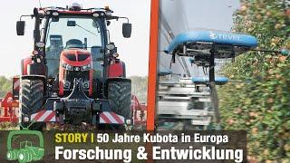 Kubota Zukunftstechnologien: Autonomer Traktor M7004 | Pflückdrohnen | UV Boosting | K-Fast