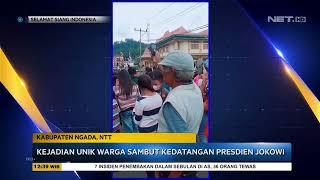 Antusias Warga NTT Sambut Kedatangan Presiden Jokowi - SSI