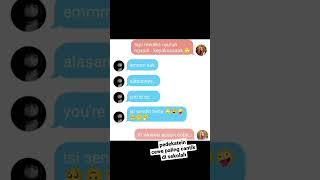 chat deketin cewe paling cute di sekolah #chat #chatstory #chatwa