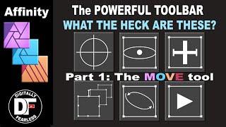 The toolbar series Part 1: the move tool Affinity Photo tutorial