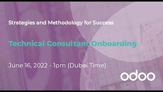 Technical Consultant Onboarding