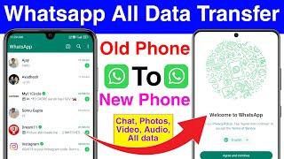 how to transfer whatsapp data from android to android, old phone whatsapp data transfer to new phone