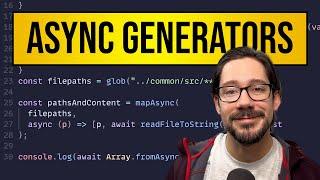 Welcome to Async Generators in JavaScript