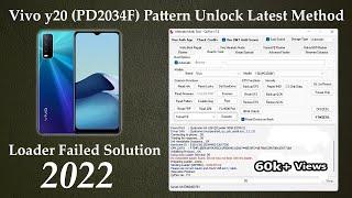 Vivo Y20 Pattern Unlock New Method Loader Not Working Solution UMT 2022