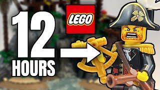 Can I build a LEGO Pirate Island Outpost in 12 Hours?!