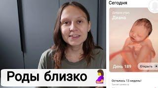 27 я Неделя беременности  | Начался третий триместр | Моя прибавка в весе 