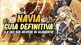 ¡GUIA COMPLETA DE NAVIA! La Mejor Build para Navia, Armas, Artefactos y Equipos | Genshin Impact