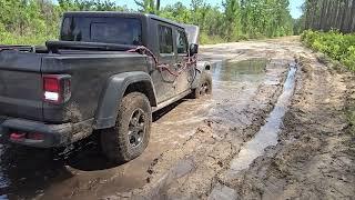 Protable Winch Saved Me Today Got The Rubicon Stuck Good