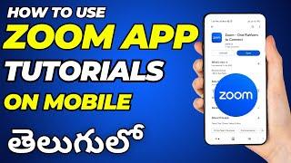 Zoom App Tutorials in Telugu | Tutorials for Beginners in Telugu #zoomapp #zoommeeting