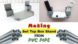 Making Set Top Box Stand from PVC pipe Easy