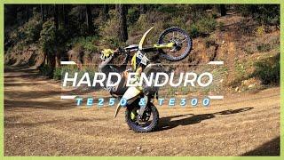 HUSQVARNA TE 250 & TE 300 - HARD ENDURO DIRT BIKE TRAILS