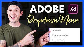Adobe XD Dropdown Menu