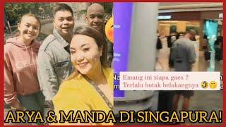 ARYA SALOKA DAN AMANDA MANOPO LIBURAN BARENG DI SINGAPURA!