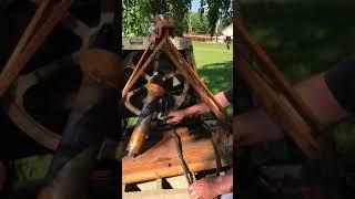 Woods RM 59 mower belt change