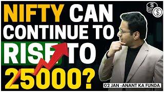 Nifty ready to cross 25000? Why is stock market rising? 2/1/2025