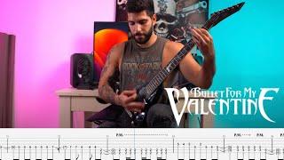 Bullet For My Valentine - "The Poison" - Guitar Cover with On Screen Tabs(#14)