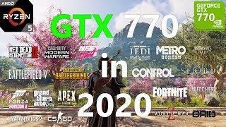 GTX 770 Test in 20 Games in 2020