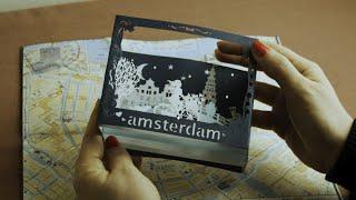 ASMR Amsterdam (map tracing, soft spoken)