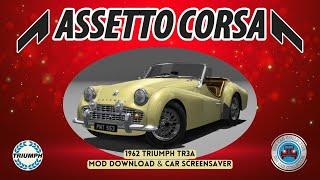 Triumph TR3A 1962 - Assetto Corsa Car Mods FREE + Car Screensaver #assettocorsa #acmods