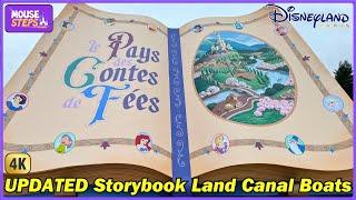 Storybook Land Canal Boats POV at Disneyland Paris w/ New Scenes -  Le Pays des Contes de Fées