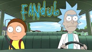 (FANDUB) Rick & Morty - Rick Drives Morty to School