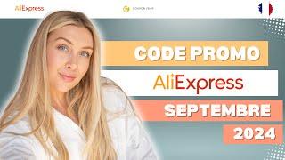 Code promo AliExpress septembre 2024 - Obtenez jusqu'à 70 % de réduction sur vos achats