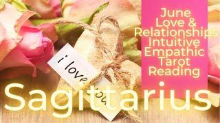 Sagittarius, EMOTIONALLY POWERFUL TIME // June 2021 Love & Relationship Tarot Reading