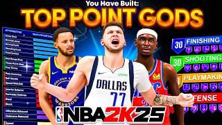 TOP 10 BEST POINT GUARD BUILDS in NBA 2K25