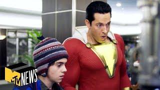 BTS  Making of ‘Shazam!’ w/ Zachary Levi, Asher Angel, Mark Strong & More | MTV News