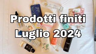 Cosmesi naturale: i finiti di Luglio