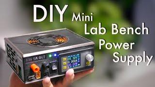 DIY Mini Lab Bench Power Supply (With Switchable DC and AC Input)