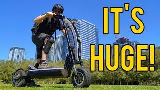 The Fastest Super-Weight Electric Scooter - Fidico Lightspeed Knight           * 10,000 watts *