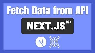 How to fetch data from API in Next js 14 +?