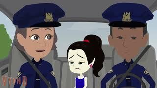 Mina is Arrested! Part 2. - Conversation in English - Mina English - English Communication Lesson.