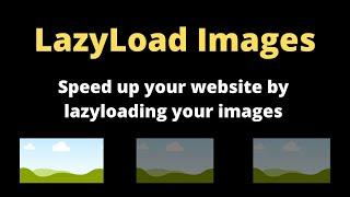 Easy Way to Lazy Load Images using HTML Only | Native Lazy Loading