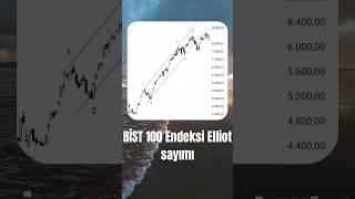 BİST100 ENDEKSİ ELLİOT SAYIMI.#borsa #borsaistanbul #borsagündem #bist100 #bist #analiz #hisse