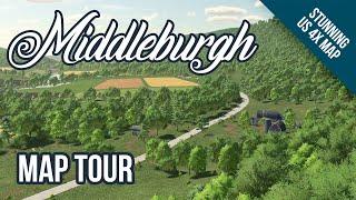 Middleburgh from Nitrodad is a Fantastic US 4x Map - Map Tour - FS22