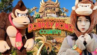 We Explored the NEW Donkey Kong Country at Universal Studios Japan! 