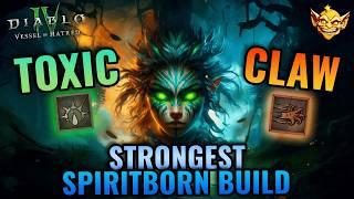 RUSHING CLAW | NEW BEST SPIRITBORN BUILD s7  | Diablo 4