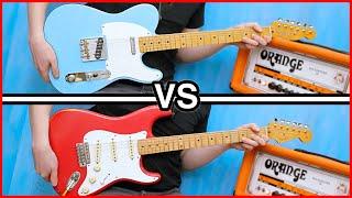 Fender Tele VS Fender Strat