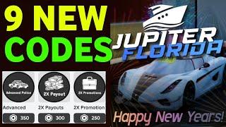 JANUARYJUPITER FLORIDA CODES 2025 | ROBLOX JUPITER FLORIDA CODES 2025