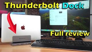 Thunderbolt docking station for Mac & PC - Minisopuru MD813A  Full Review