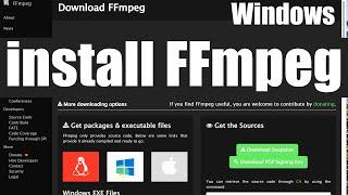 How to Install FFmpeg on Windows (Easy & Fast!) 