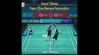 Juara Dunia Fajar/Rian Sampai Tersungkur Hadapi Liang/Wang