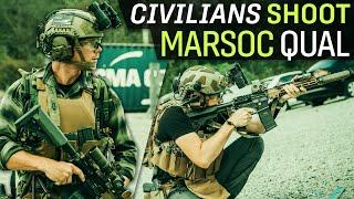 Shooting the MARSOC Shoot House Qualification