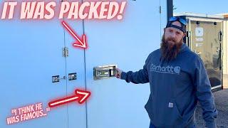 We bought a professional musician’s abandoned storage unit and it was epic