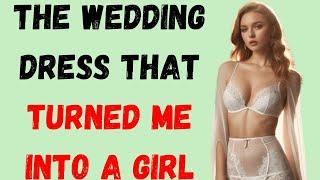 The Wedding Dress That Turned Me Into a GirlCrossdressedstory,Boy2Girl,M2F,TGTF